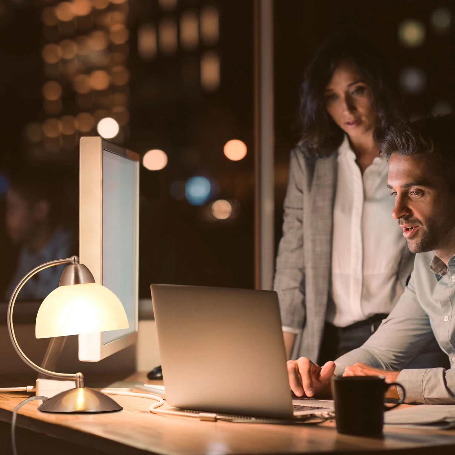 Tischlampe In Gold - (H)25 Cm 5 Tischlampe In Gold - (H)25 Cm – Bild 5