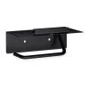 Toilettenpapierhalter In Schwarz - (B)18,5 X (H)7 X (T)10,5 Cm