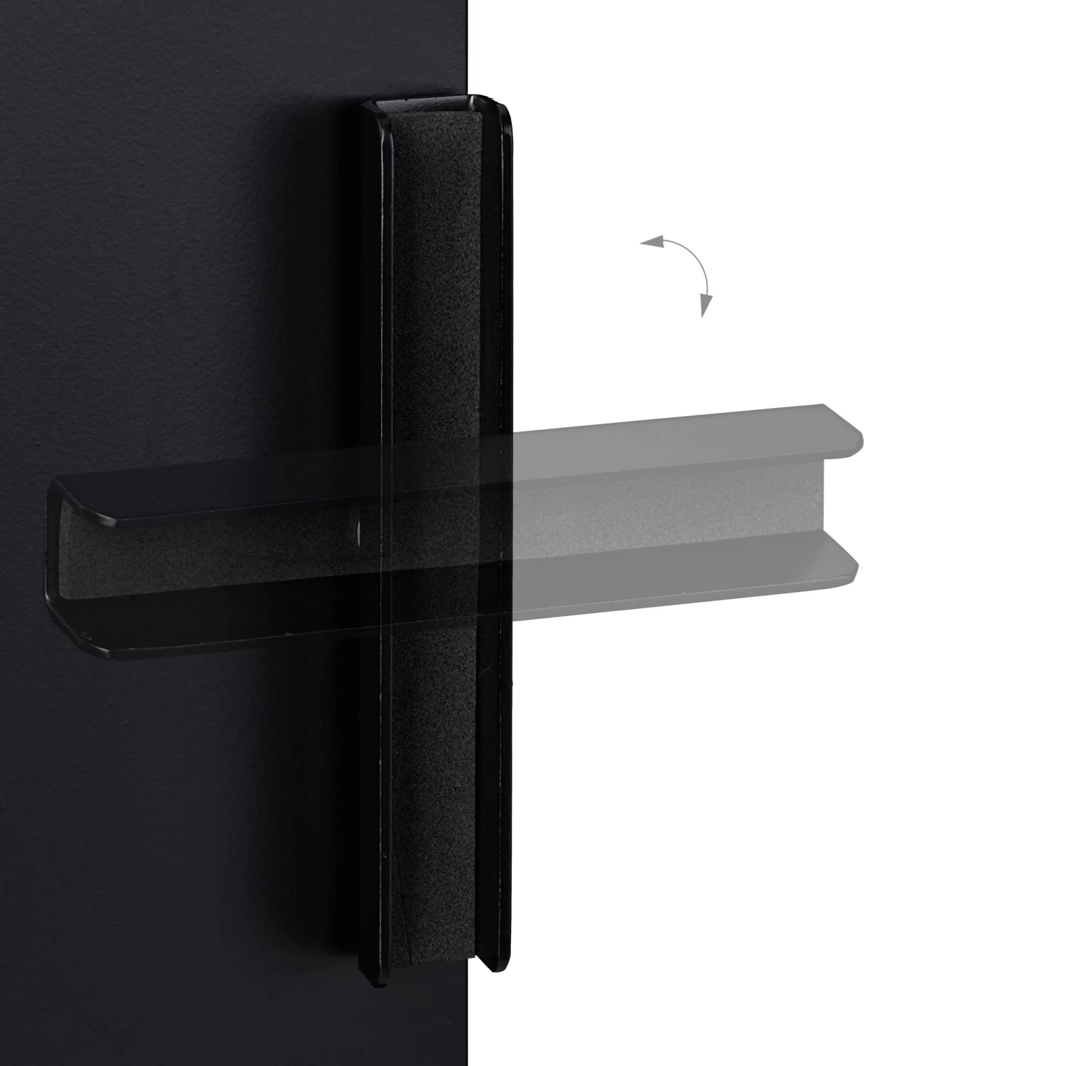 Toilettenpapierhalter In Schwarz - (B)18,5 X (H)7 X (T)10,5 Cm 7 Toilettenpapierhalter In Schwarz - (B)18,5 X (H)7 X (T)10,5 Cm – Bild 7