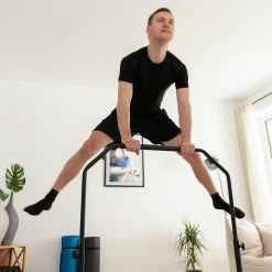 Relaxdays -Relaxdays relaxdays trampolin in blau schwarz b 102 x h 121 x t 102 cm 1