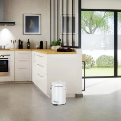 Treteimer Vintage In Weiß - 5 L 9 Treteimer Vintage In Weiß - 5 L -Relaxdays relaxdays treteimer vintage in weiss 5 l 2