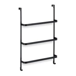 Tür-Handtuchhalter In Schwarz - (B)54,5 X (H)85 X (T)15 Cm