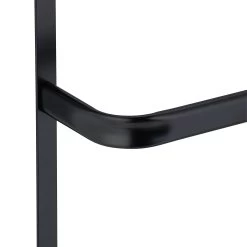 Tür-Handtuchhalter In Schwarz - (B)54,5 X (H)85 X (T)15 Cm -Relaxdays relaxdays tur handtuchhalter in schwarz b 54 5 x h 85 x t 15 cm 5