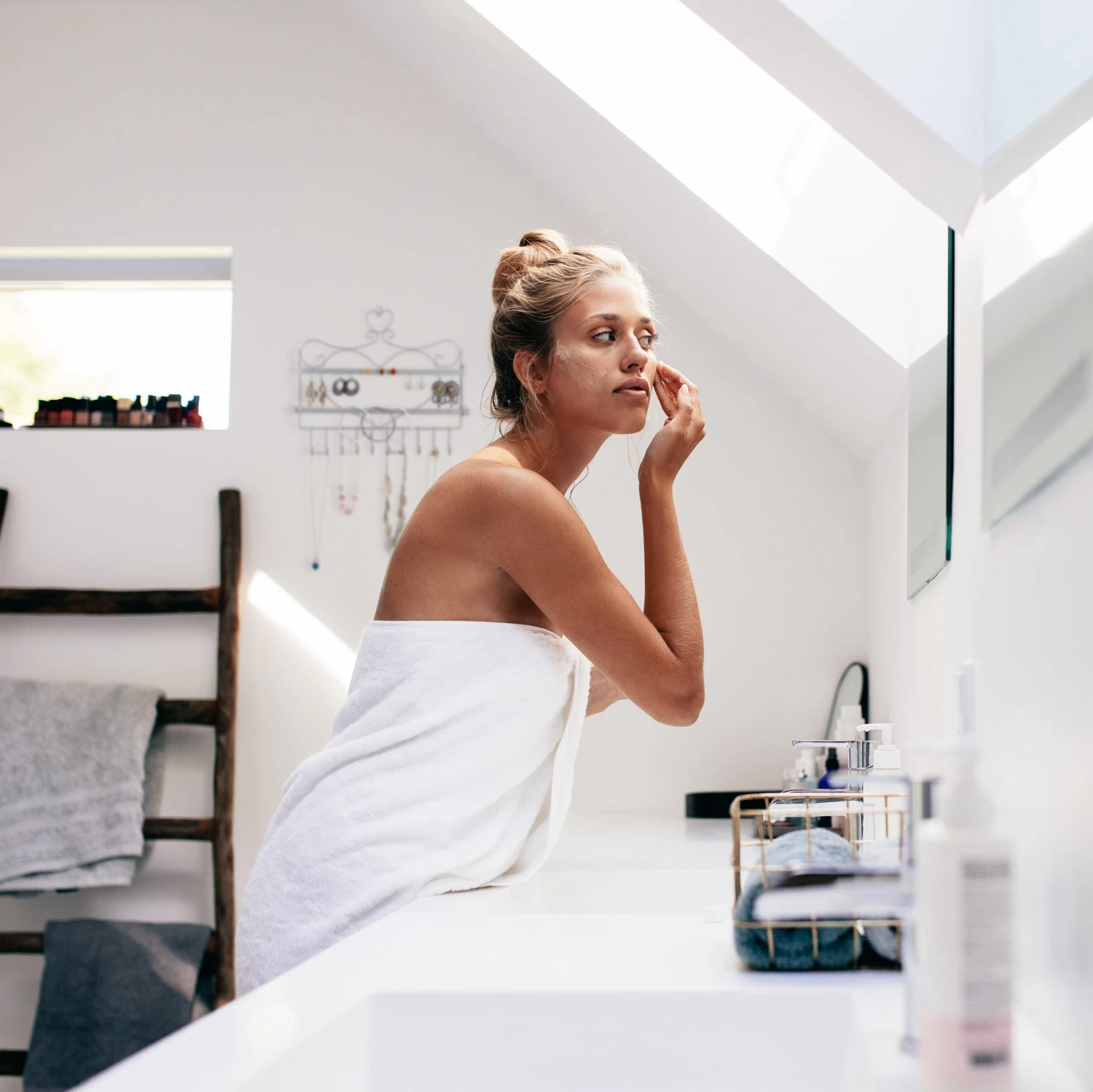 Wand Schmuckhalter In Silber - (B)36,5x (H)30 X (T)3,5 Cm 3 Wand Schmuckhalter In Silber - (B)36,5x (H)30 X (T)3,5 Cm – Bild 3