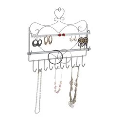 Wand Schmuckhalter In Silber - (B)36,5x (H)30 X (T)3,5 Cm 15 Wand Schmuckhalter In Silber - (B)36,5x (H)30 X (T)3,5 Cm -Relaxdays relaxdays wand schmuckhalter in silber b 36 5x h 30 x t 3 5 cm 7