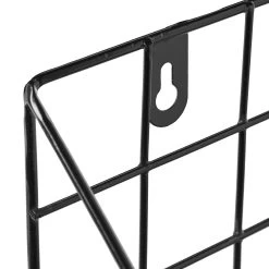 Wandregal In Schwarz/ Braun - (B)35 X (H)41 X (T)16 Cm -Relaxdays relaxdays wandregal in schwarz braun b 35 x h 41 x t 16 cm 5