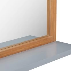 Wandspiegel In Natur/Grau 13 Wandspiegel In Natur/Grau -Relaxdays relaxdays wandspiegel in natur grau 5