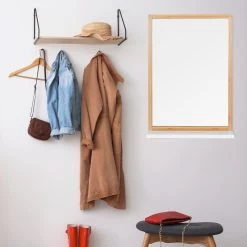 Wandspiegel In Natur/Weiß 8 Wandspiegel In Natur/Weiß -Relaxdays relaxdays wandspiegel in natur weiss 1