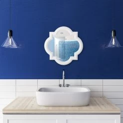 Wandspiegel In Schwarz - Ø 39,5 Cm -Relaxdays relaxdays wandspiegel in schwarz o 39 5 cm 4