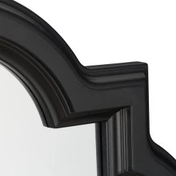 Wandspiegel In Schwarz - Ø 39,5 Cm -Relaxdays relaxdays wandspiegel in schwarz o 39 5 cm 5