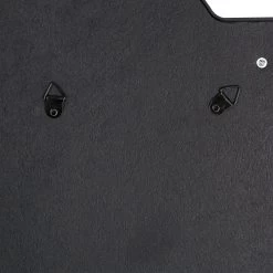 Wandspiegel In Schwarz - Ø 39,5 Cm -Relaxdays relaxdays wandspiegel in schwarz o 39 5 cm 6