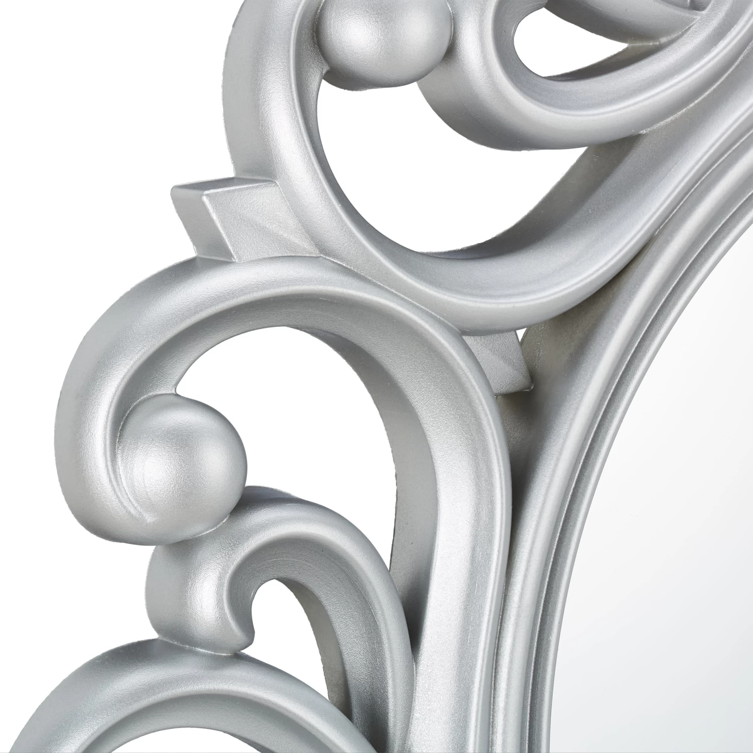 Wandspiegel In Silber - Ø 50 Cm 6 Wandspiegel In Silber - Ø 50 Cm – Bild 6