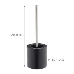 WC Garnitur In Grau -Relaxdays relaxdays wc garnitur in grau 3