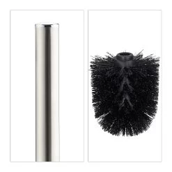 WC Garnitur In Grau -Relaxdays relaxdays wc garnitur in grau 5