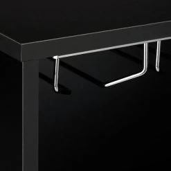 Weinregal In Schwarz - (B)50x (H)63 X (T)28 Cm -Relaxdays relaxdays weinregal in schwarz b 50x h 63 x t 28 cm 5