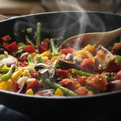 Wokpfanne In Schwarz - Ø 30 Cm -Relaxdays relaxdays wokpfanne in schwarz o 30 cm 2