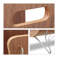 Zeitungsständer In Natur - (B)37 Cm -Relaxdays relaxdays zeitungsstander in natur b 37 cm 5