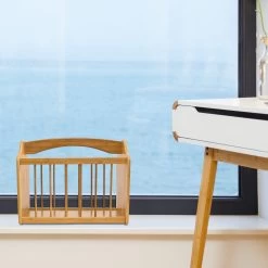 Zeitungsständer In Natur - (B)42 X (H)33 X (T)21 Cm 12 Zeitungsständer In Natur - (B)42 X (H)33 X (T)21 Cm -Relaxdays relaxdays zeitungsstander in natur b 42 x h 33 x t 21 cm 4