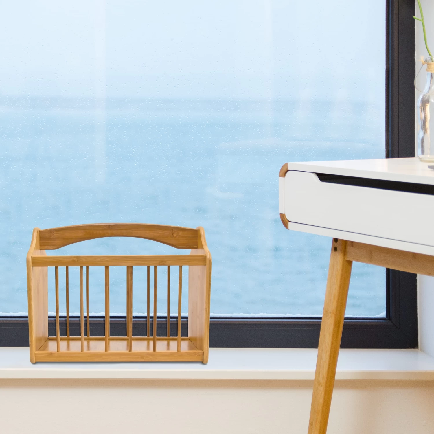 Zeitungsständer In Natur - (B)42 X (H)33 X (T)21 Cm 5 Zeitungsständer In Natur - (B)42 X (H)33 X (T)21 Cm – Bild 5